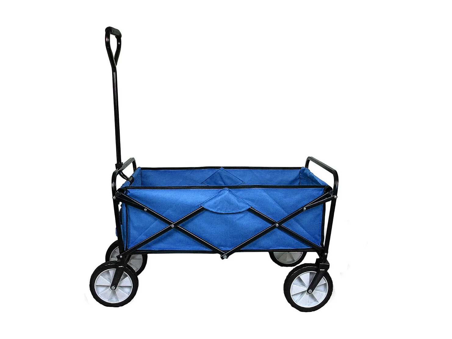 Carrello per Giardinaggio Pieghevole - Blu