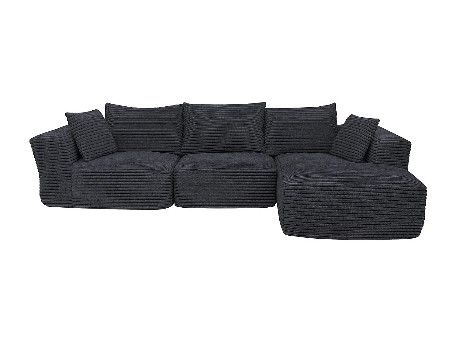 Ensemble canapé MCW-P20,  gris foncé