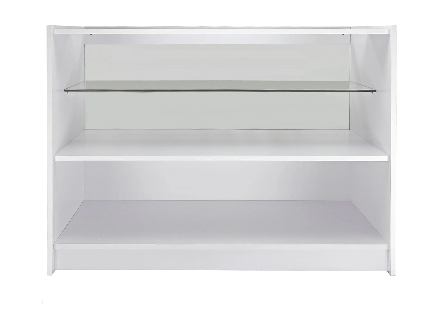 Display Comercial C1200 em Branco Brilhante