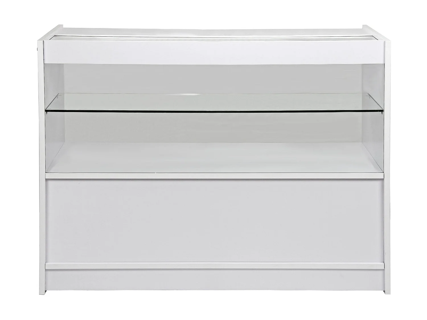Display Comercial C1200 em Branco Brilhante