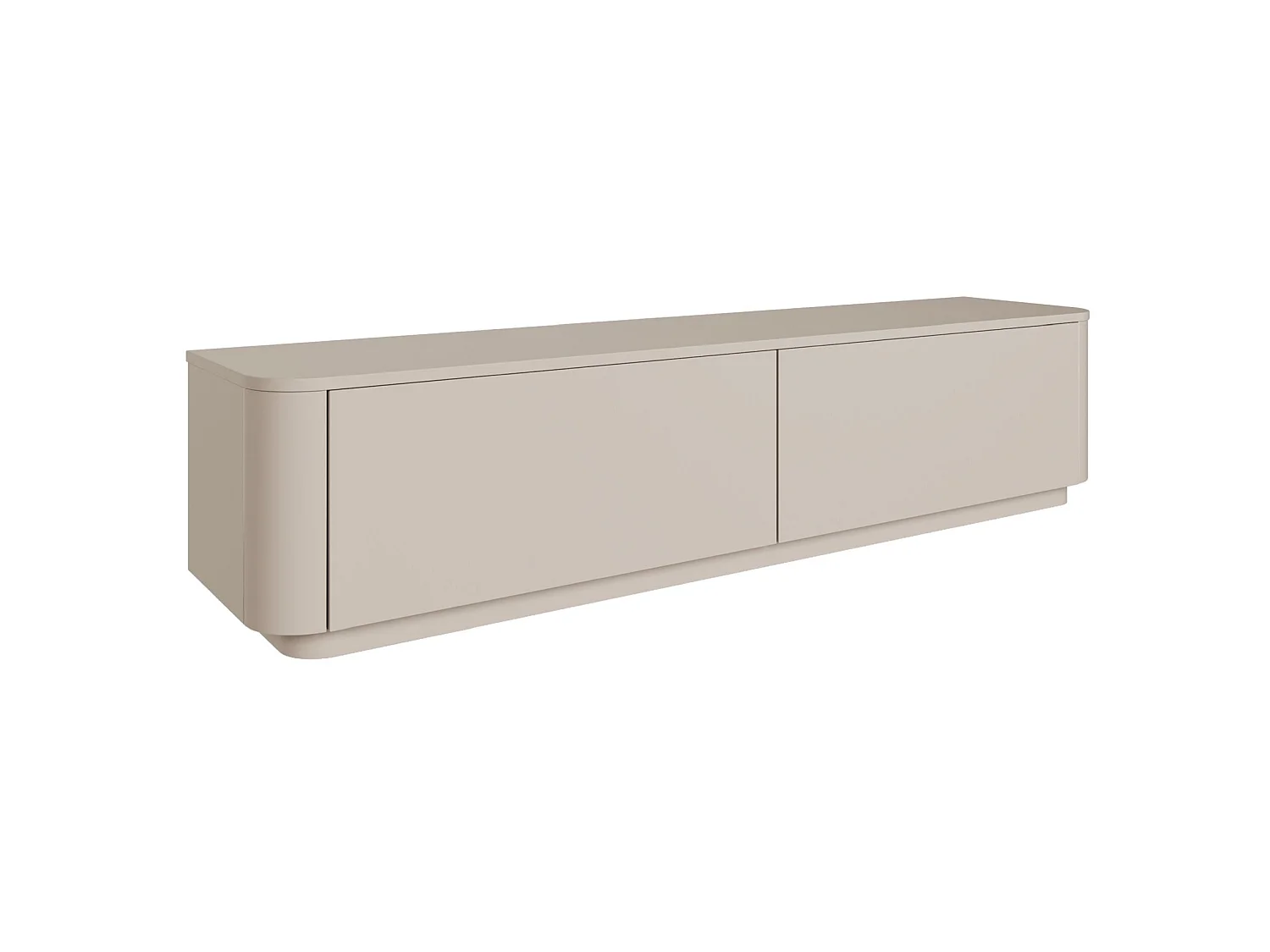 Mobile TV sospeso o da appoggio – grigio cashmere – 175 cm – LUVIO