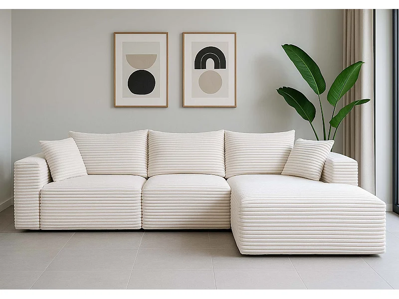 Sofa-Garnitur MCW-P20, Weiß