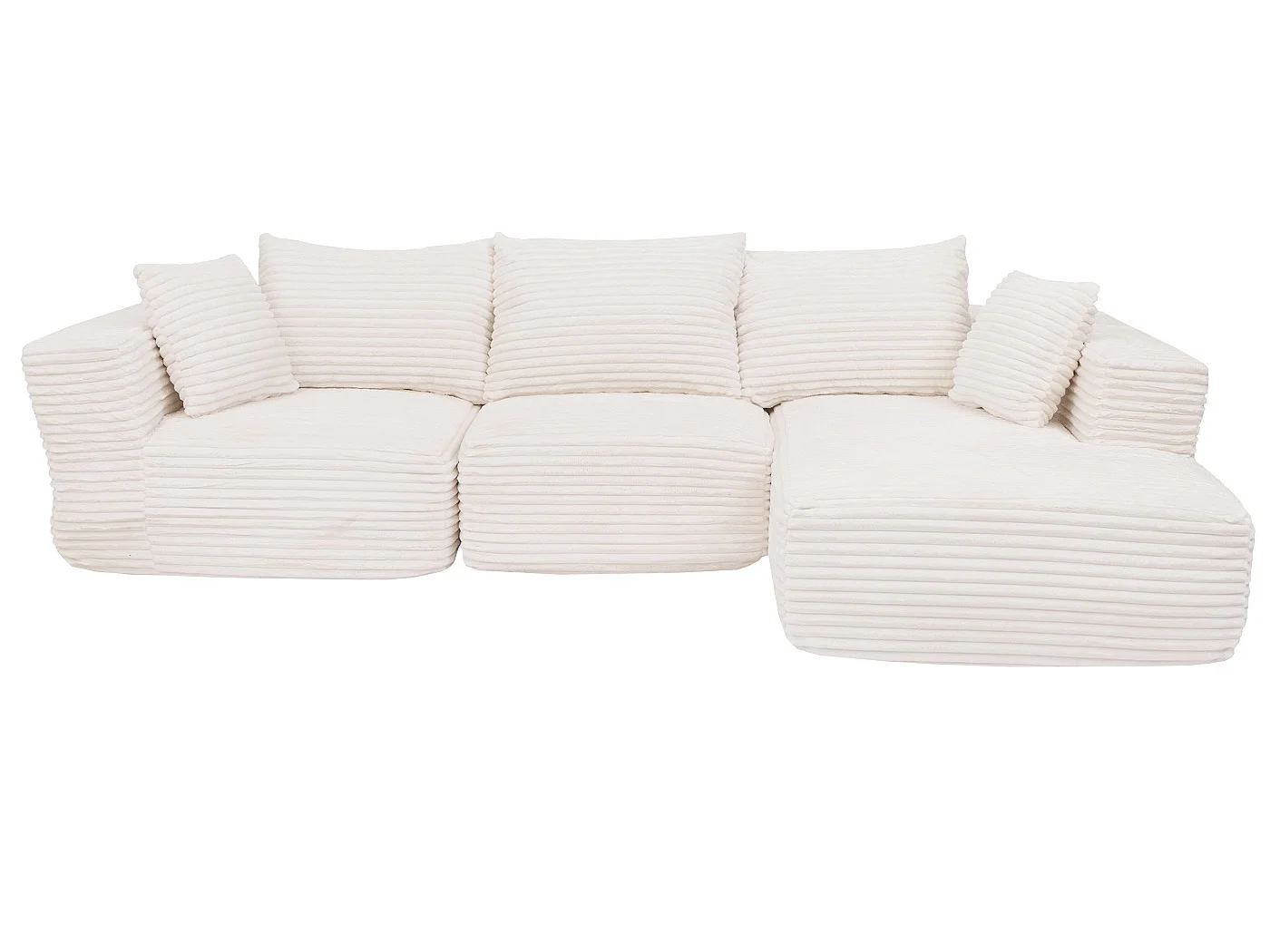 Ensemble canapé MCW-P20,  blanc