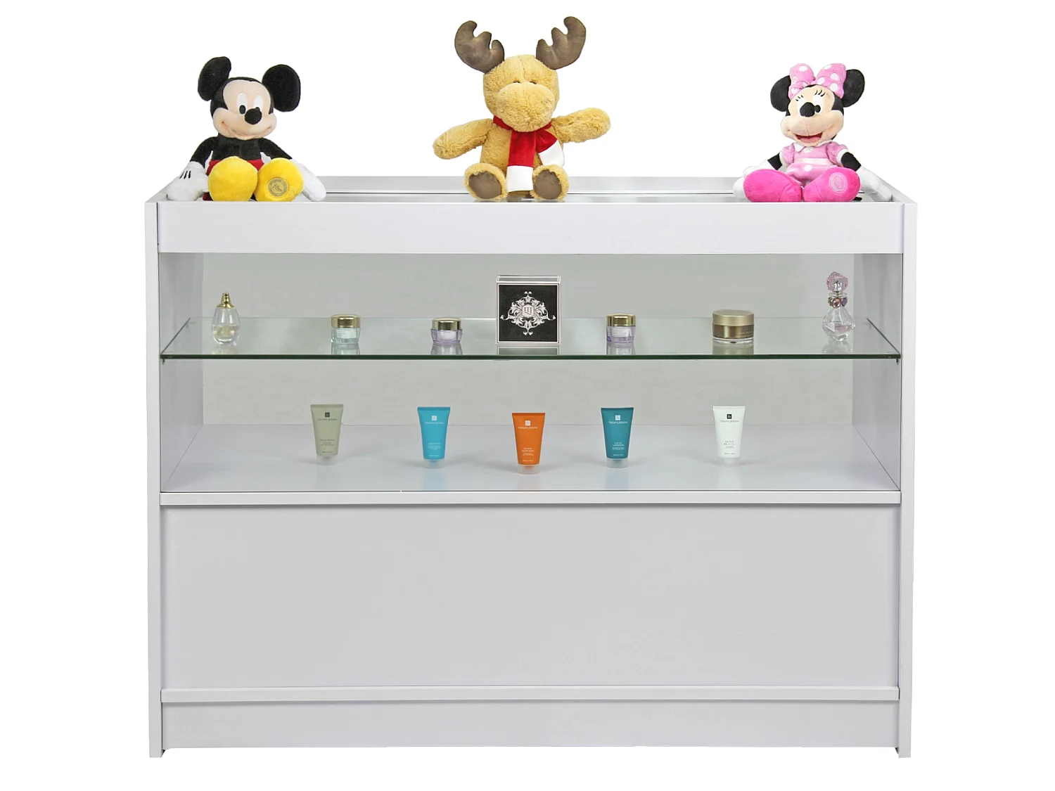Comptoirs de Ventes Ensemble Pegasus en Blanc Magasin, Marchandise, Commerce