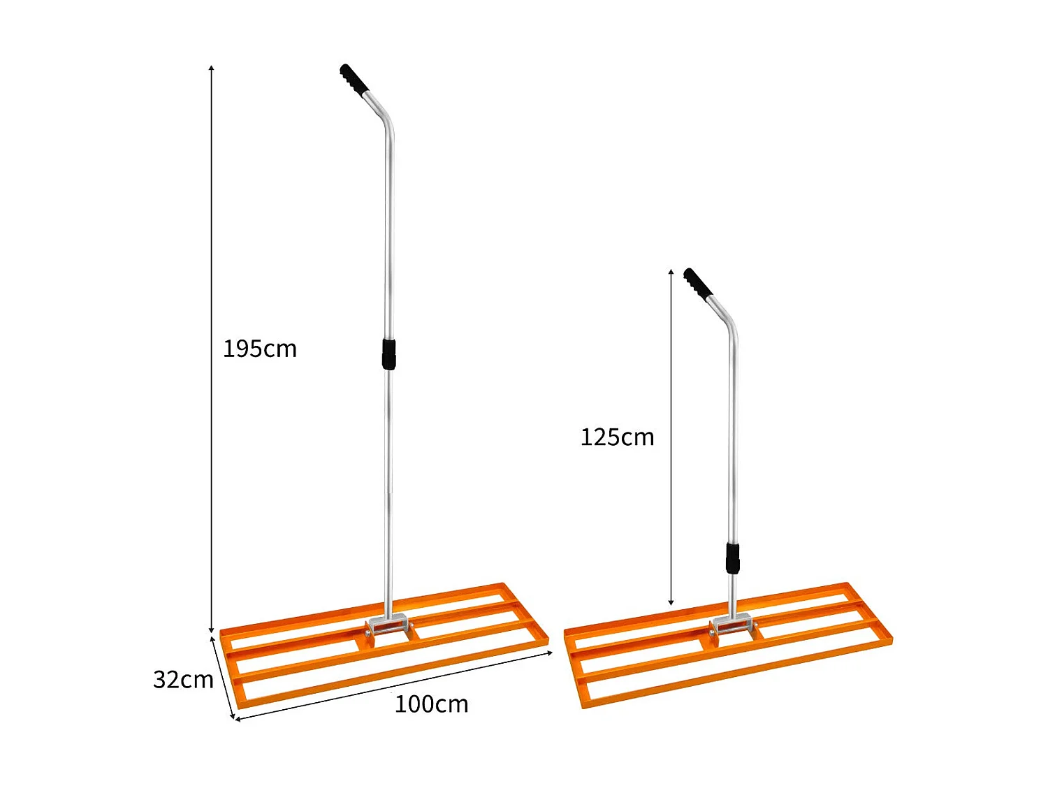 Livellatrice T-Mech 100 cm - Arancione