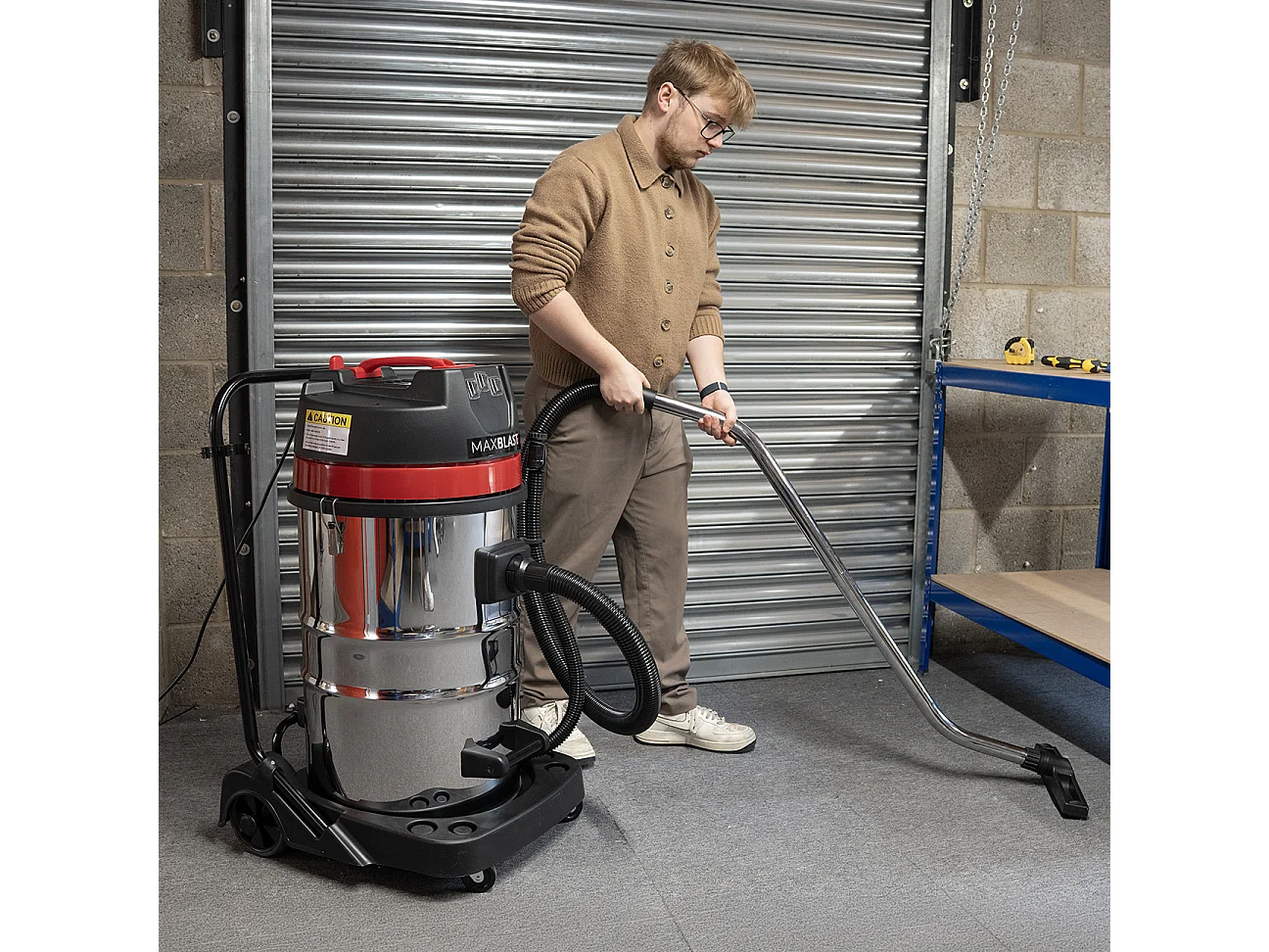 MAXBLAST 80L Industriële Nat/Droog Zuiger