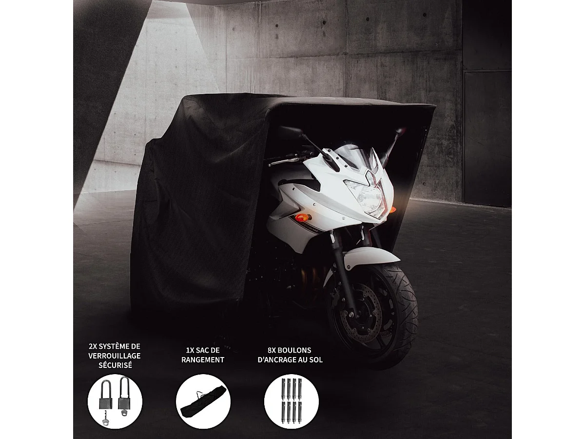 Tente de Rangement pour Moto XL