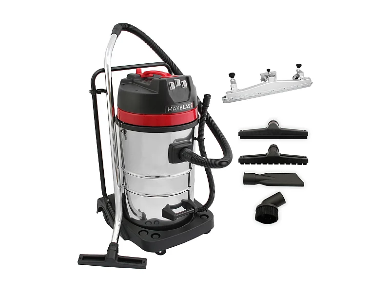 MAXBLAST Lot de Aspirateur Industriel 80 L & 5 Accessoires