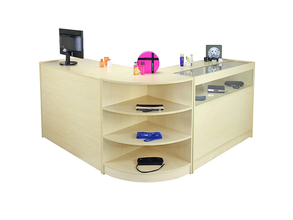 Zenith lönnbutiksdisk och butiksdisplayset