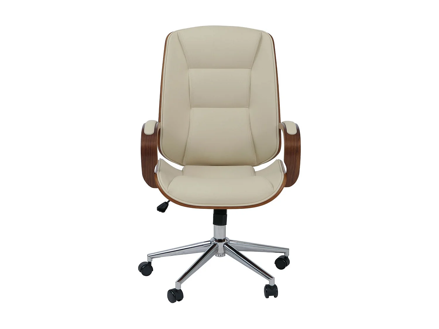 Chaise de bureau MCW-O83,  crème