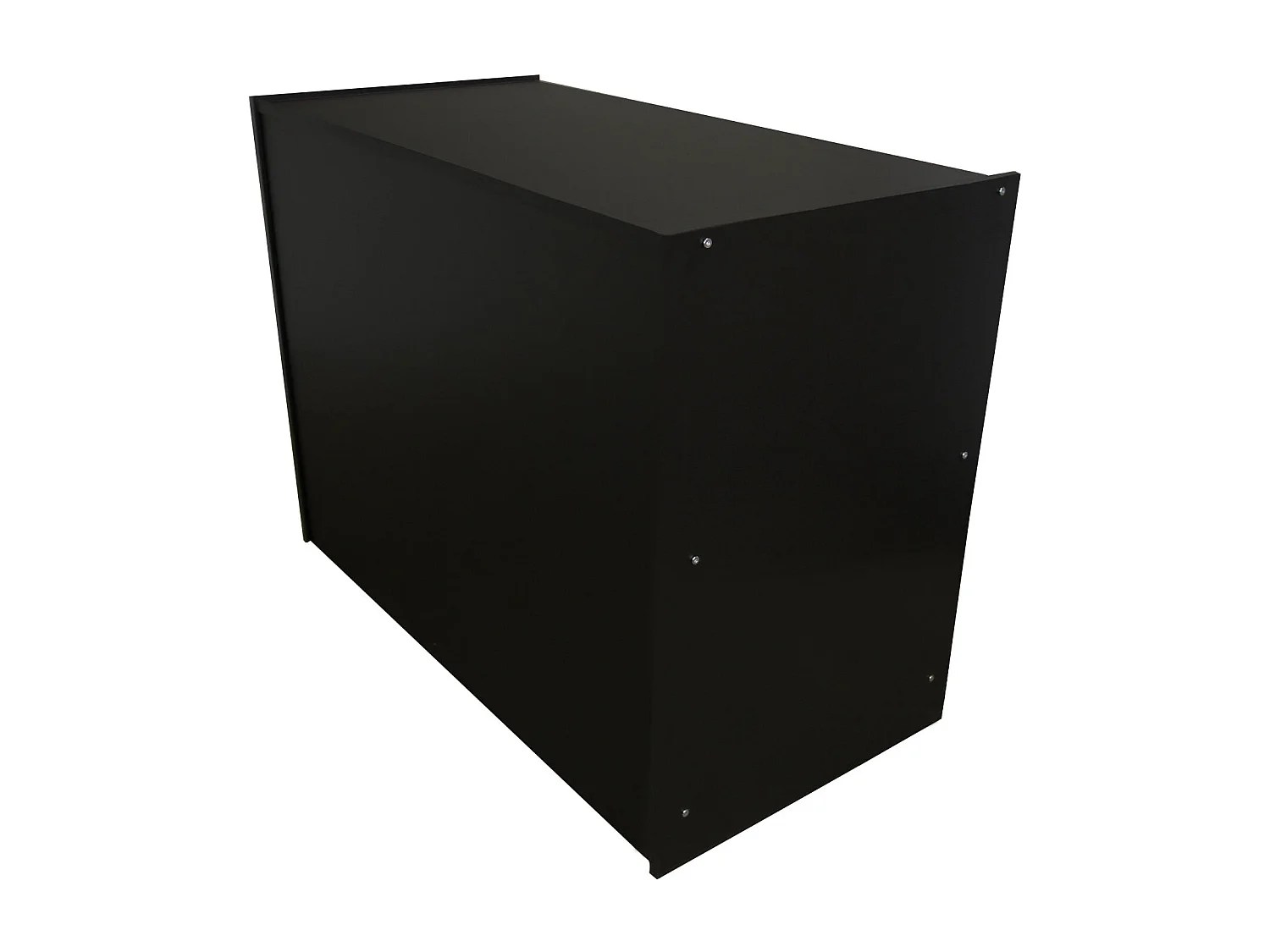 Bancone A1200 Nero Elegante da Negozio 120cm x 90cm x 60cm