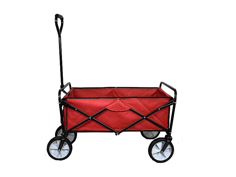Carrello per Giardinaggio Pieghevole - Rosso