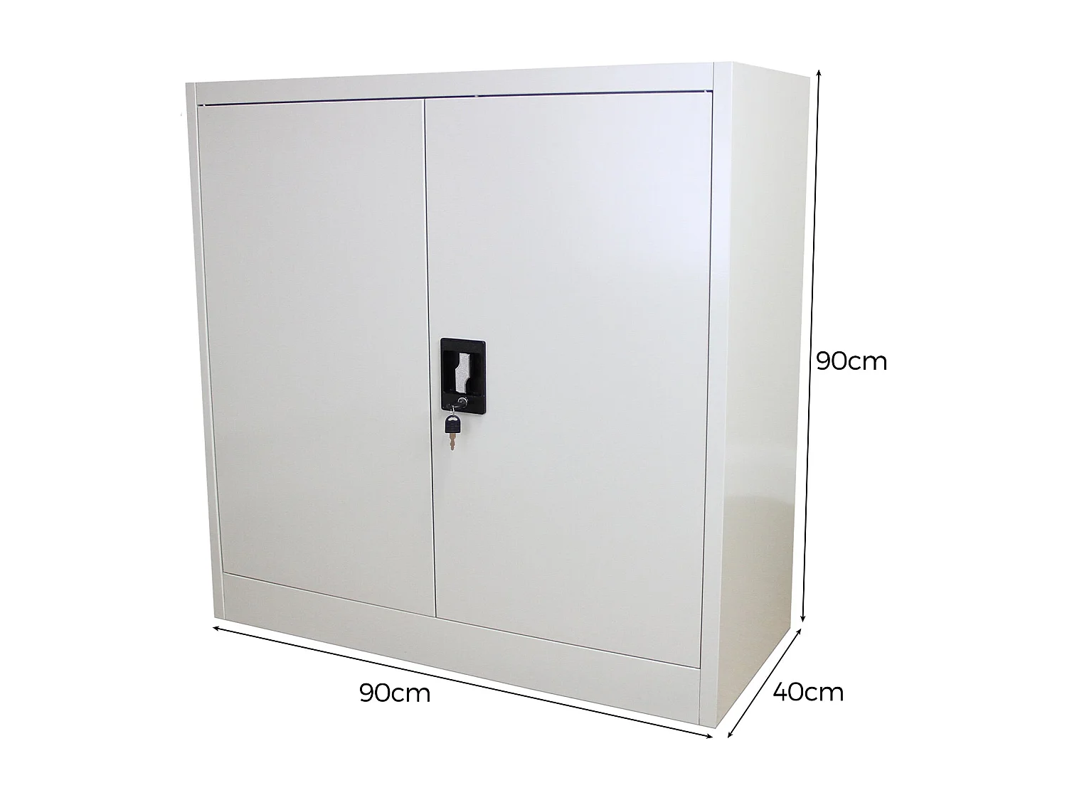 Aktenschrank aus Metall 90cm