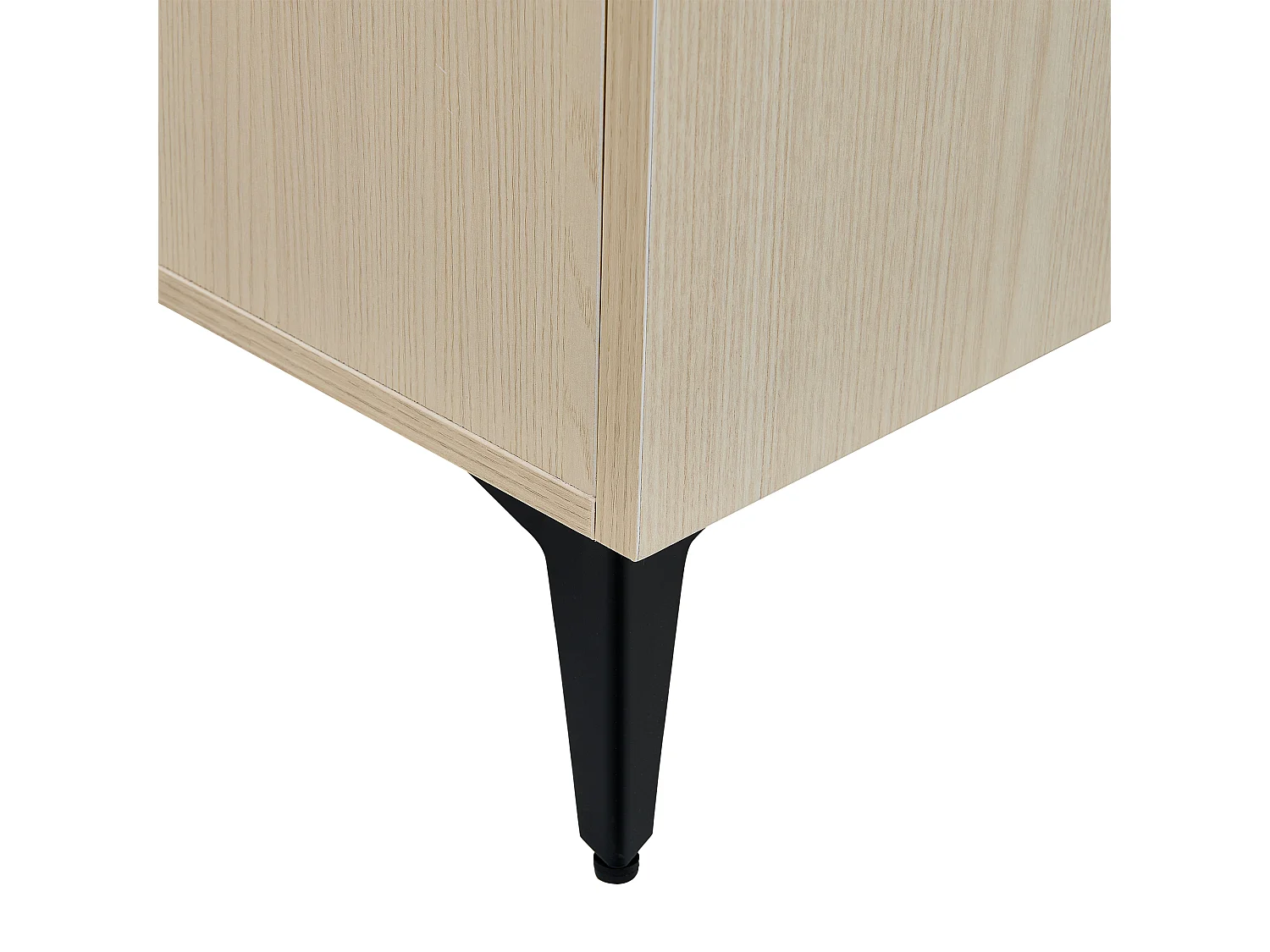 Meuble à chaussures 75x35x90 cm avec Étagères réglables et un tiroir Matériaux MDF Couleur naturelle pour salon et couloir