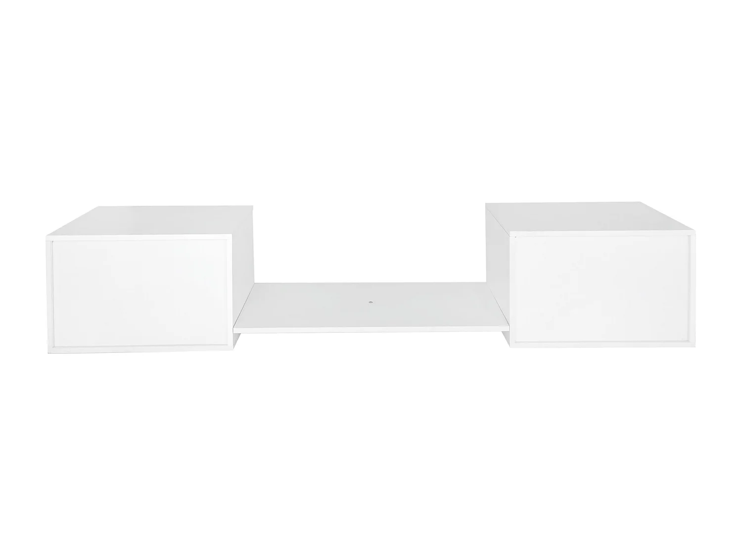 Meuble à chaussures 189x40x34.5 cm, rangement à double porte, avec assise, bois et MDF, blanc