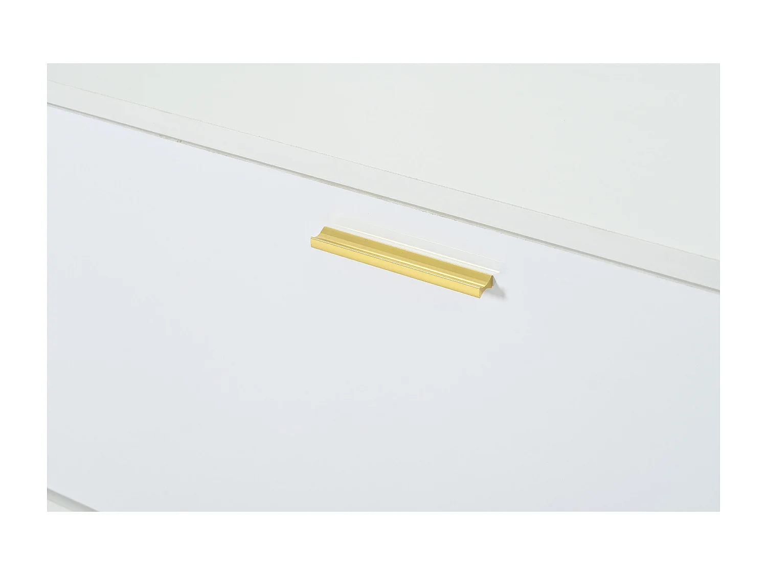 Meuble à chaussures 100x38x68 cm avec siège rembourré et espace de rangement Panneaux de particules en blanc pour salon