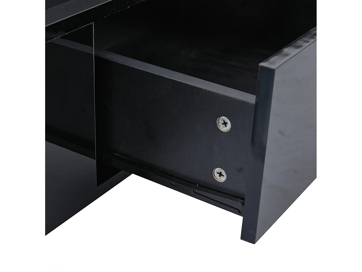 Salontafel 70x70x47 cm met marmerlook, gemaakt van wit MDF, voor woonkamer, slaapkamer en balkon