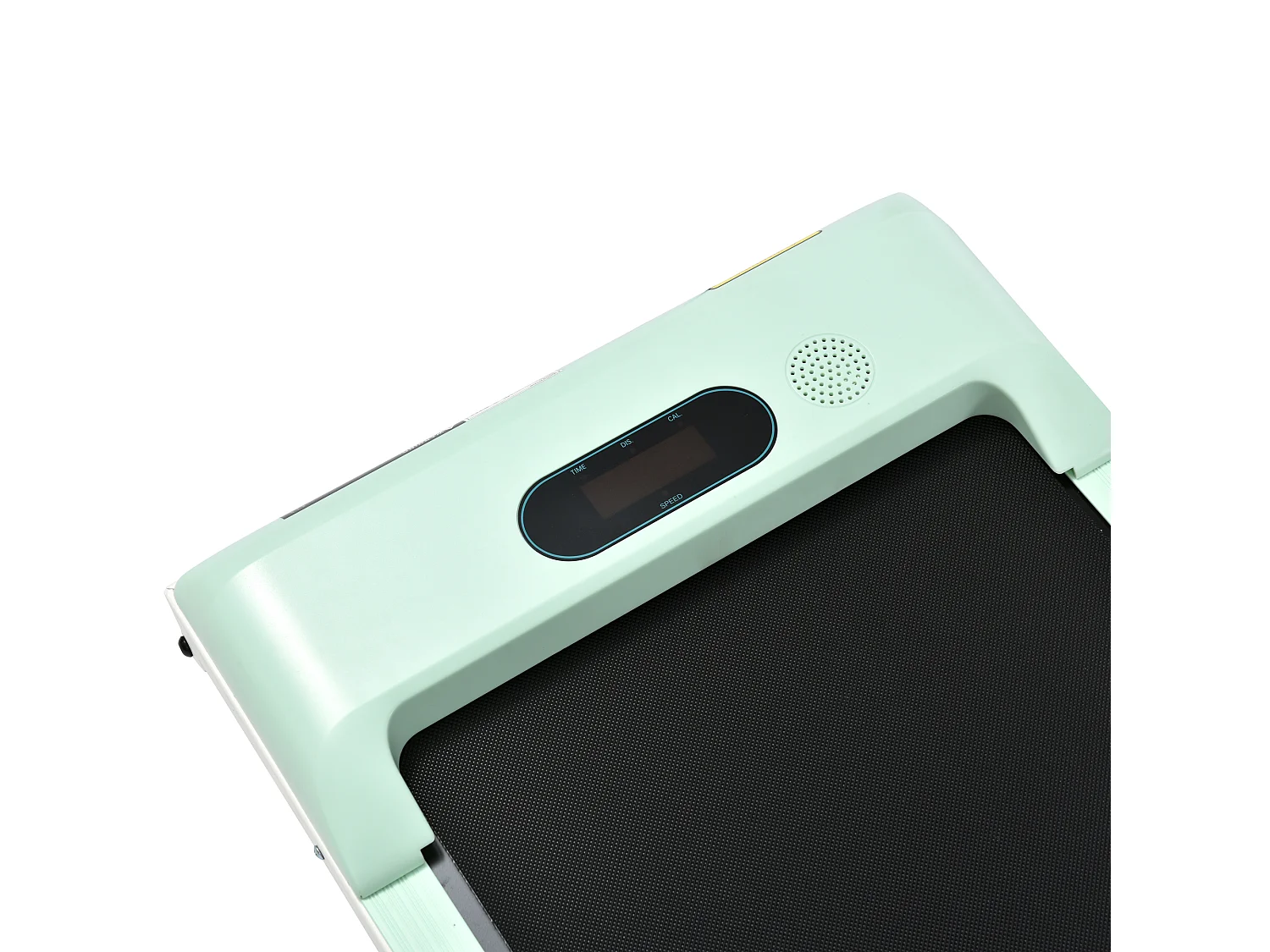 Tapis de Course 119.5x54x105 cm avec LED d'une télécommande et d'un haut-parleur Bluetooth vert pour salon et le bureau