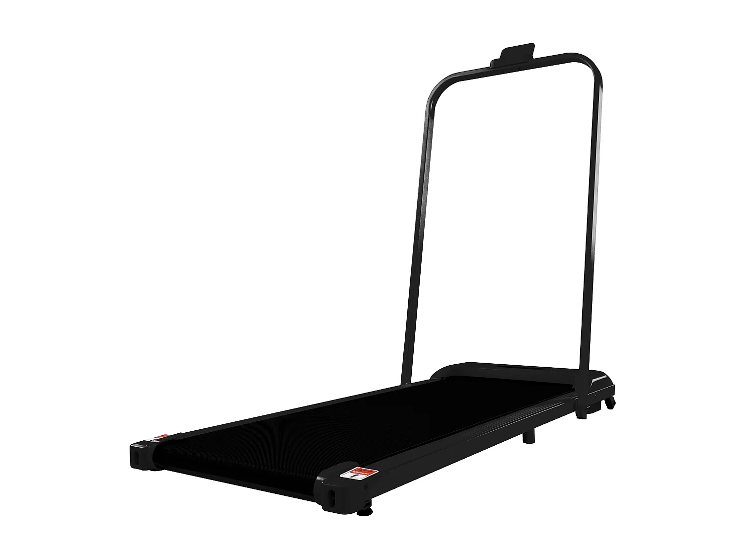 Tapis de Course 119.5x54x105 cm avec LED d'une télécommande et d'un haut-parleur Bluetooth noir pour salon et le bureau