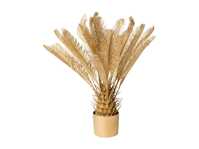 Plante artificielle ARECA PALM TREE 70 cm Doré