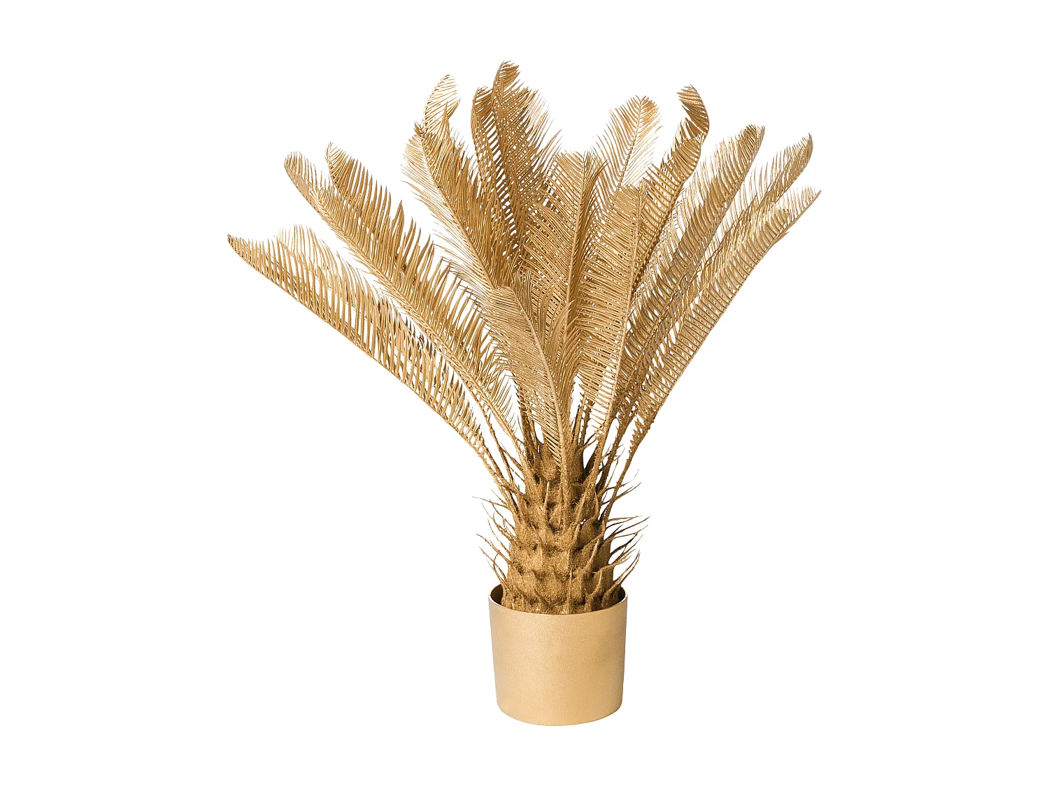 Plante artificielle ARECA PALM TREE 70 cm Doré