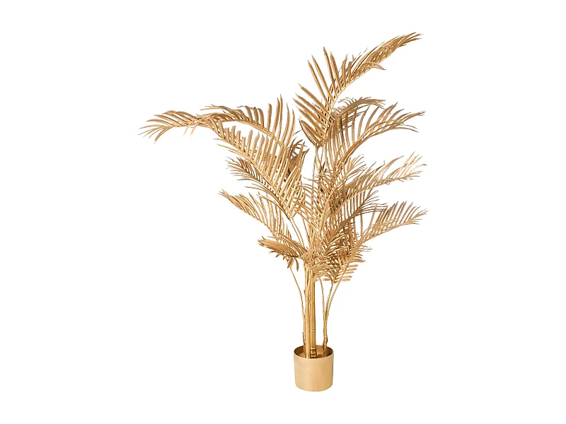 Plante artificielle ARECA PALM 160 cm Doré