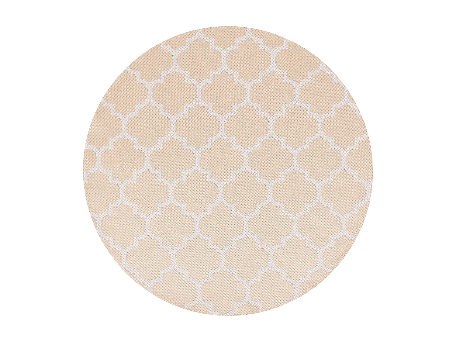 Tapis d'extérieur MOSORE Beige ø 120 cm