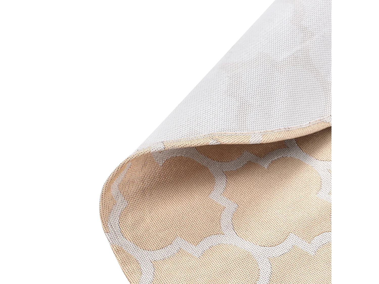 Tapis d'extérieur MOSORE Beige ø 120 cm