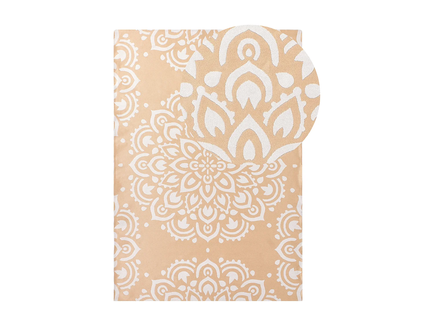 Tapis d'extérieur KARWAR Beige 160 x 230 cm