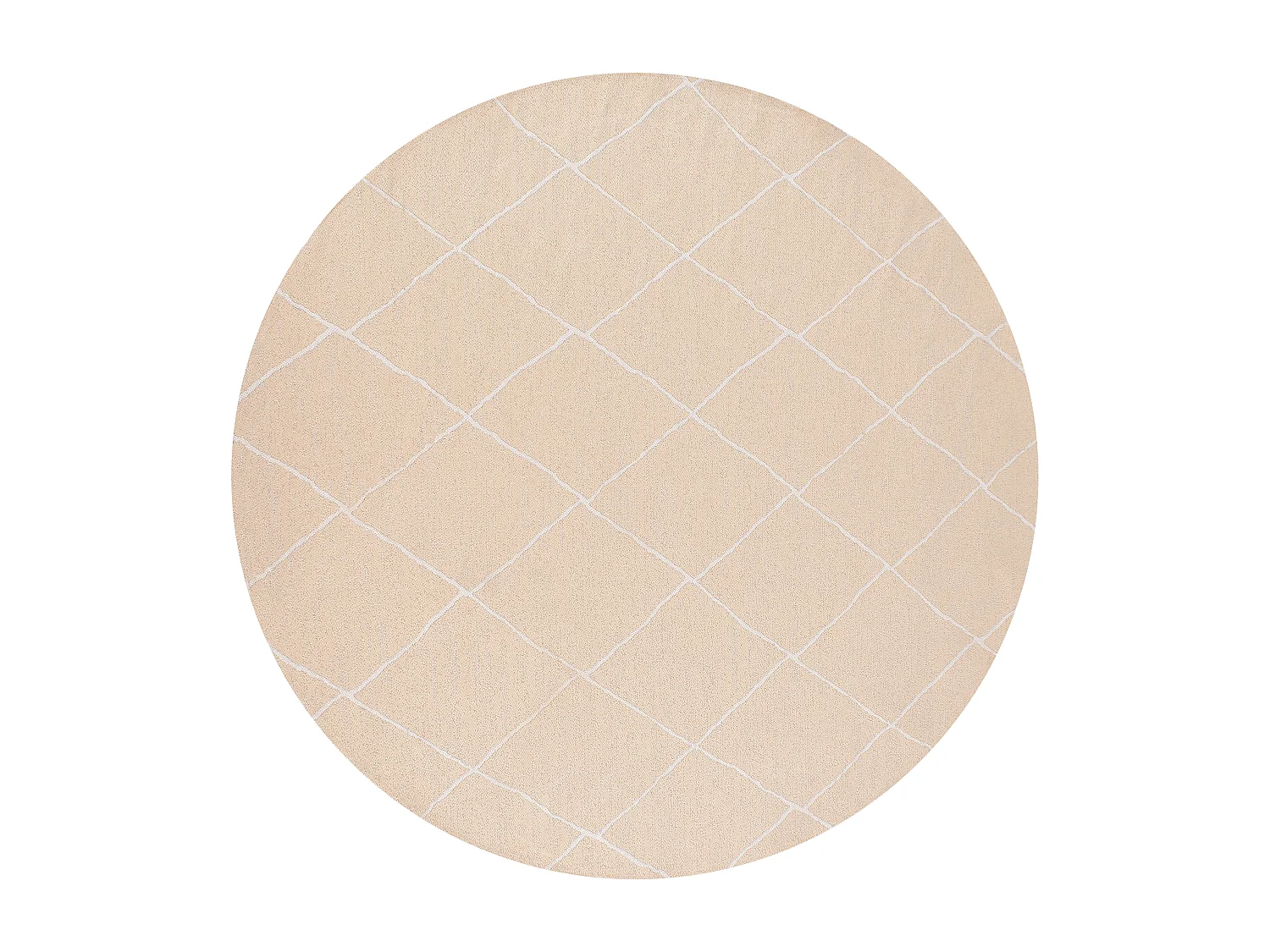 Tapis d\'extérieur GWALIOR Beige ø 160 cm