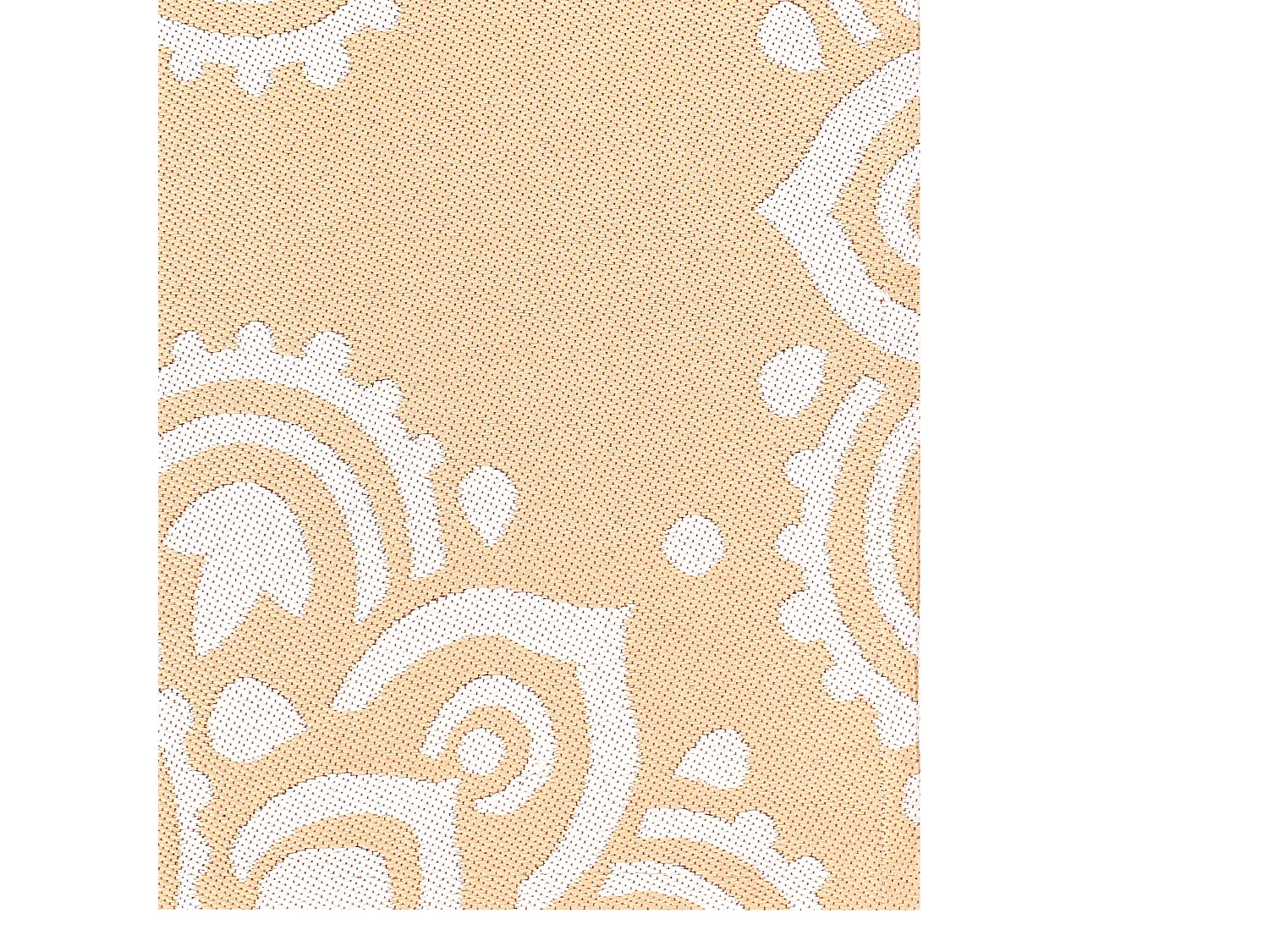 Tapis d'extérieur KARWAR Beige 80 x 150 cm