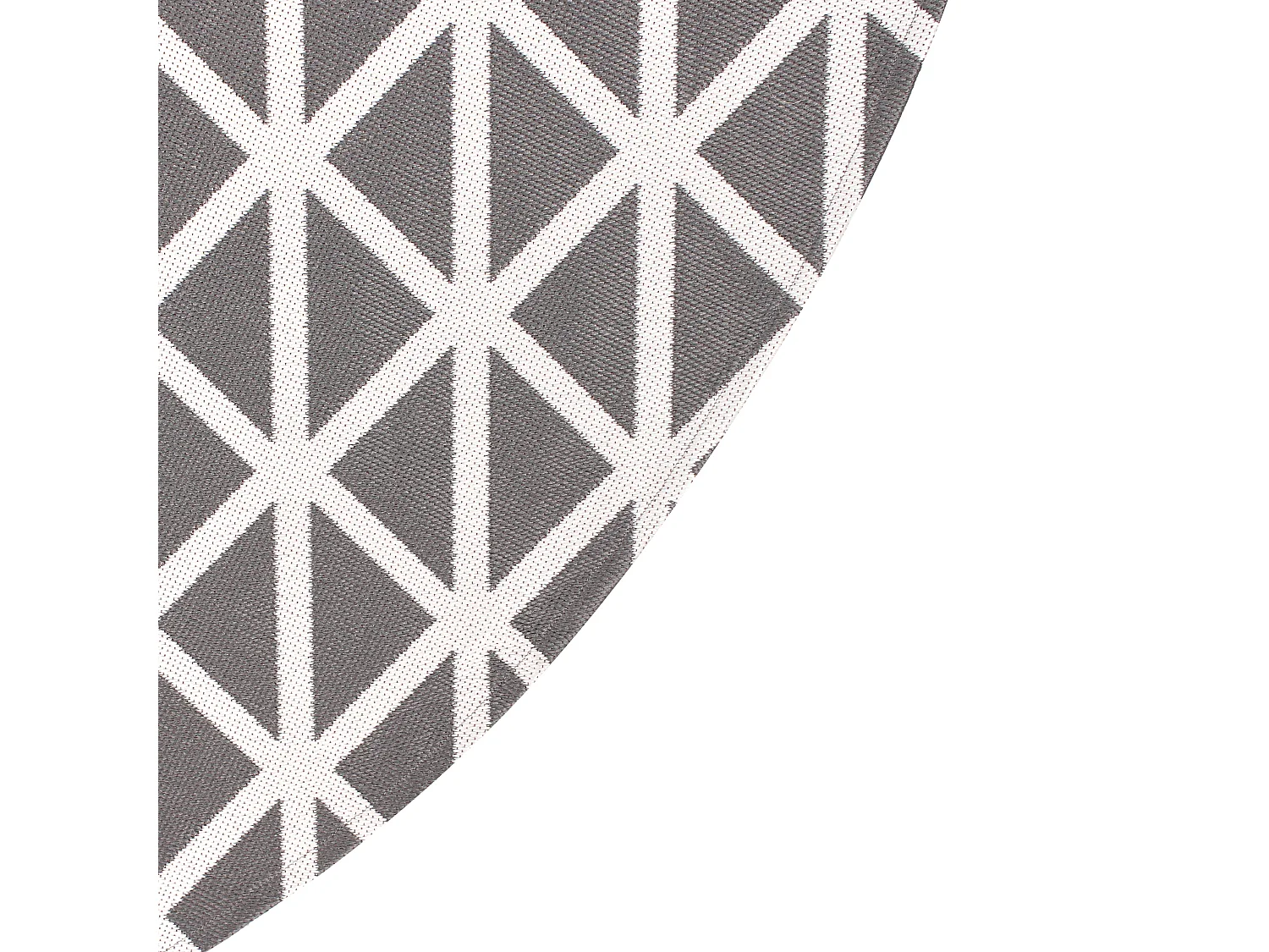 Tapis d'extérieur PANAJI Gris ø 160 cm