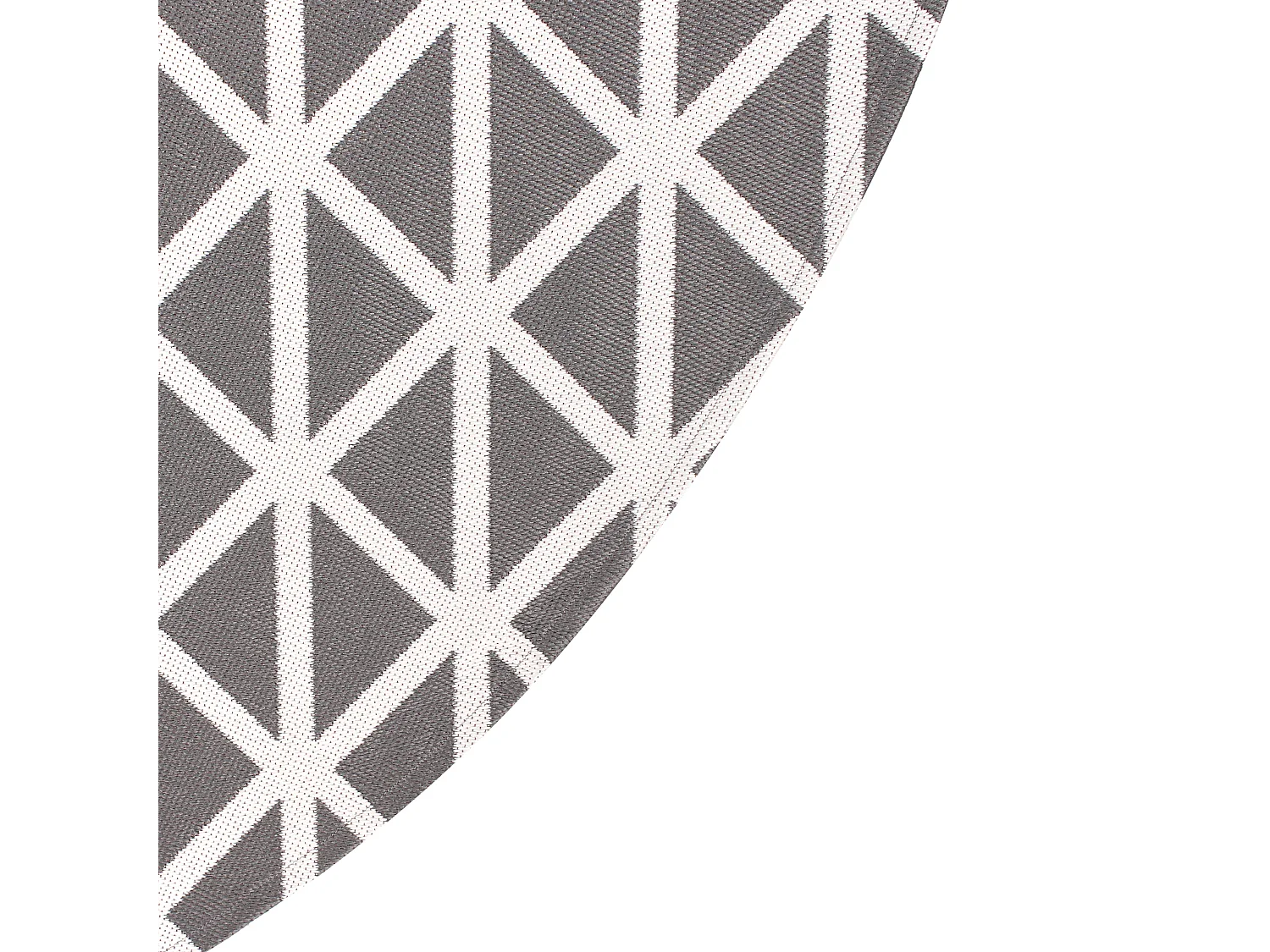 Tapis d'extérieur PANAJI Gris ø 160 cm