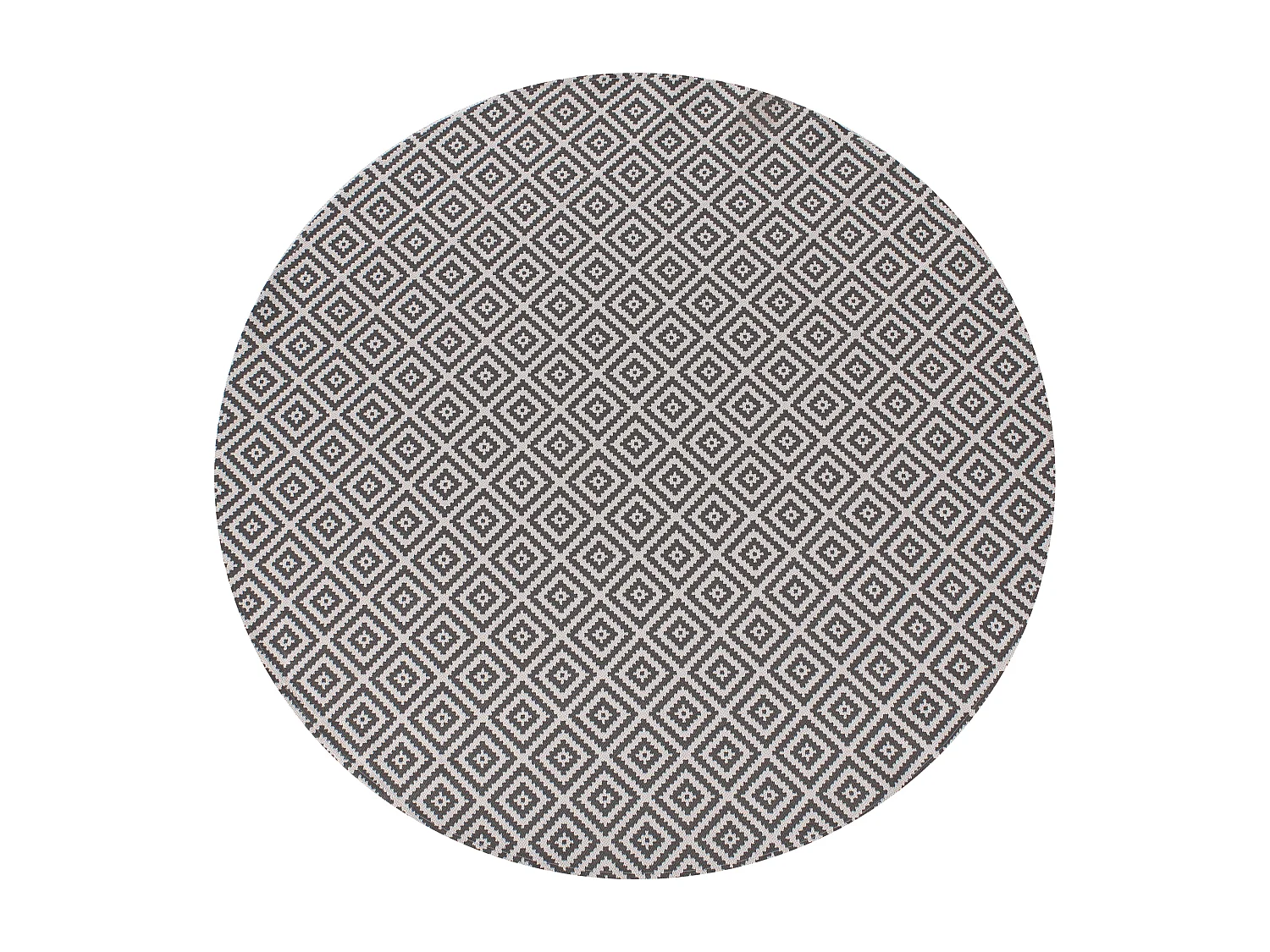 Tapis d\'extérieur THRISSUR Gris ø 120 cm