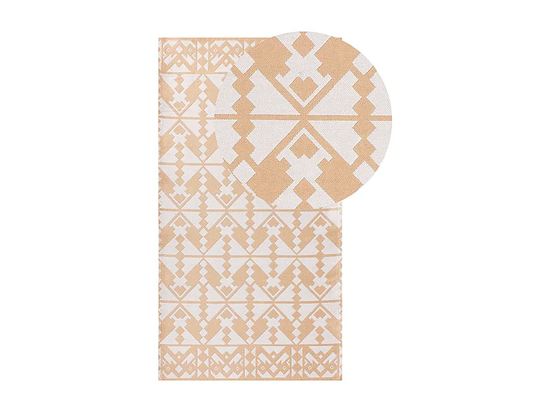 Tapis d'extérieur BALASORE Beige 80 x 150 cm