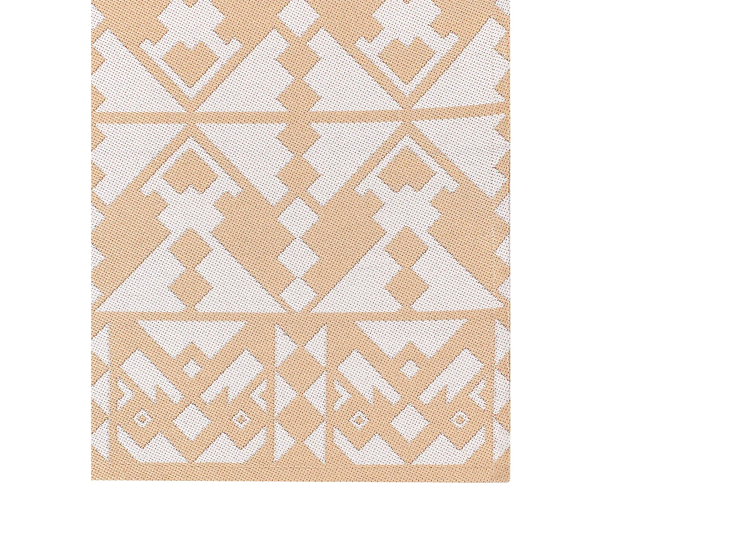 Tapis d'extérieur BALASORE Beige 80 x 150 cm