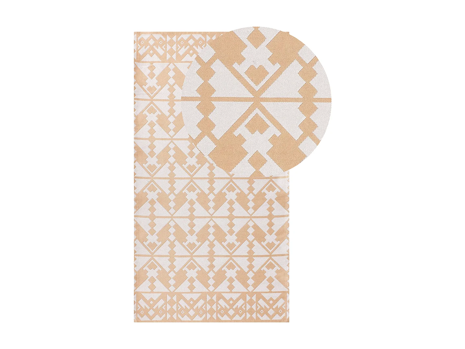 Tapis d'extérieur BALASORE Beige 80 x 150 cm