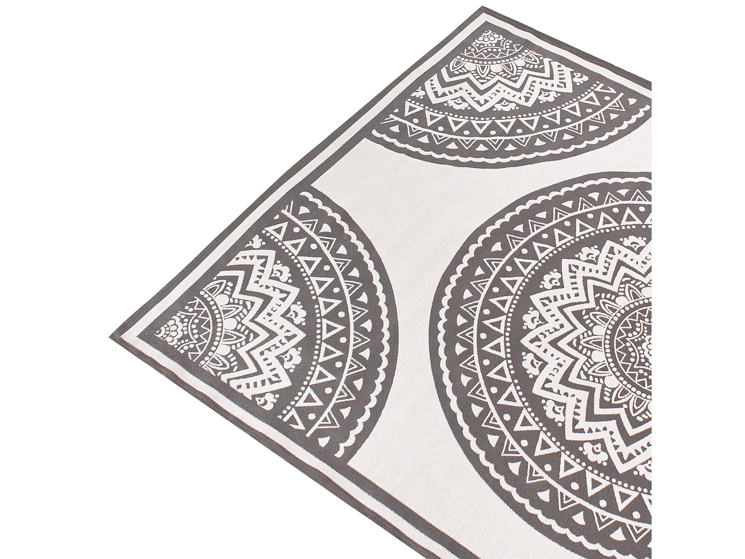Outdoor Rug NELLORE Grey 160 x 230 cm