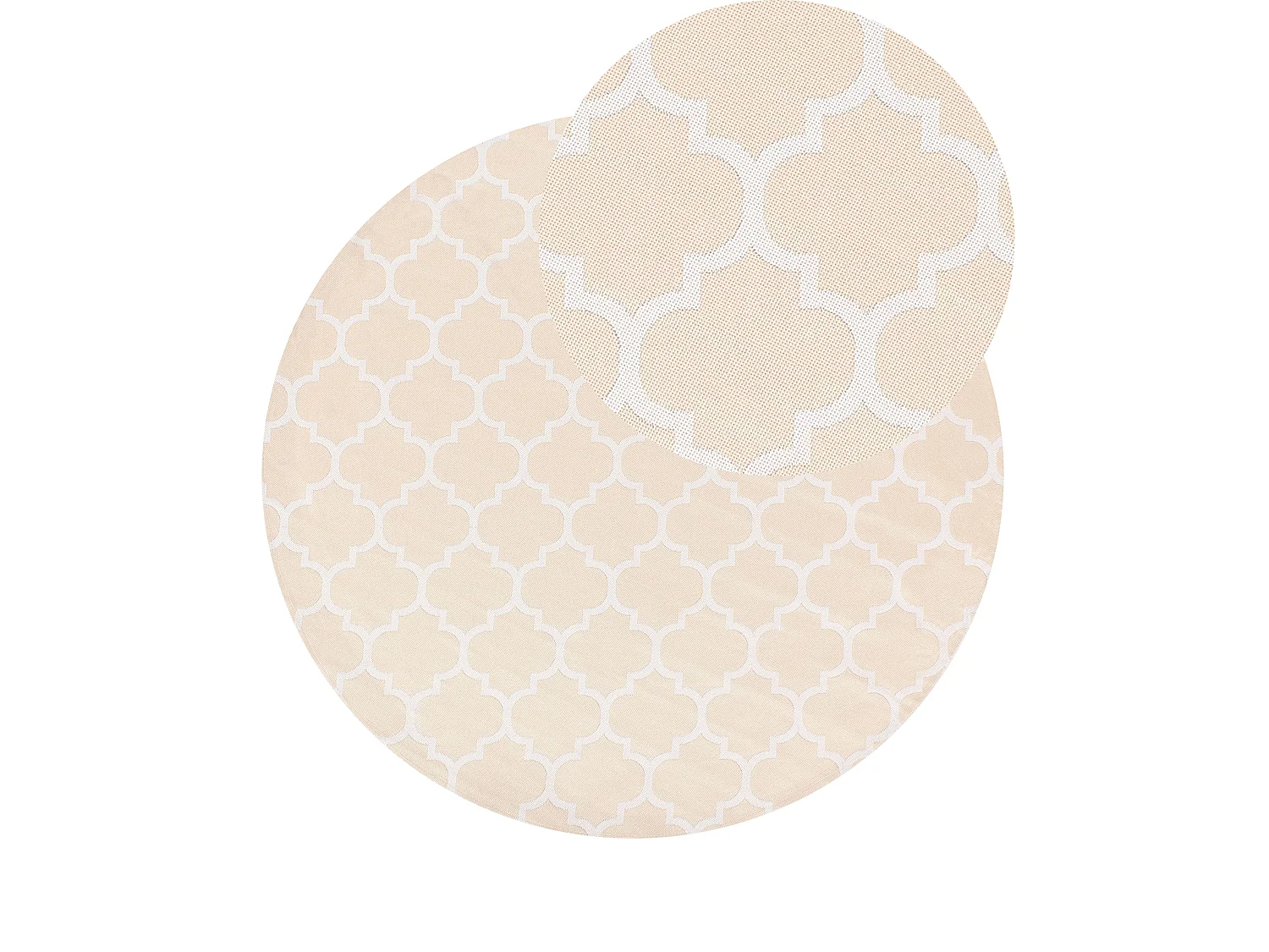 Tapis d'extérieur MOSORE Beige ø 160 cm