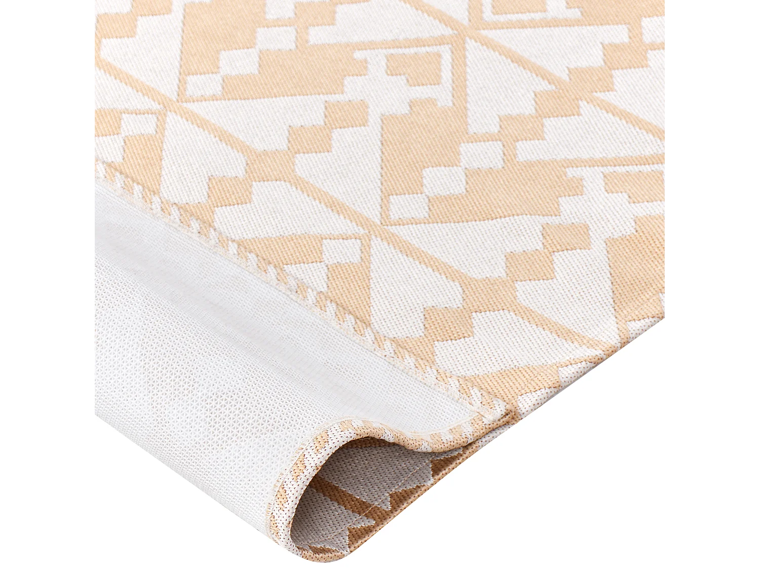 Tapis d'extérieur BALASORE Beige 160 x 230 cm