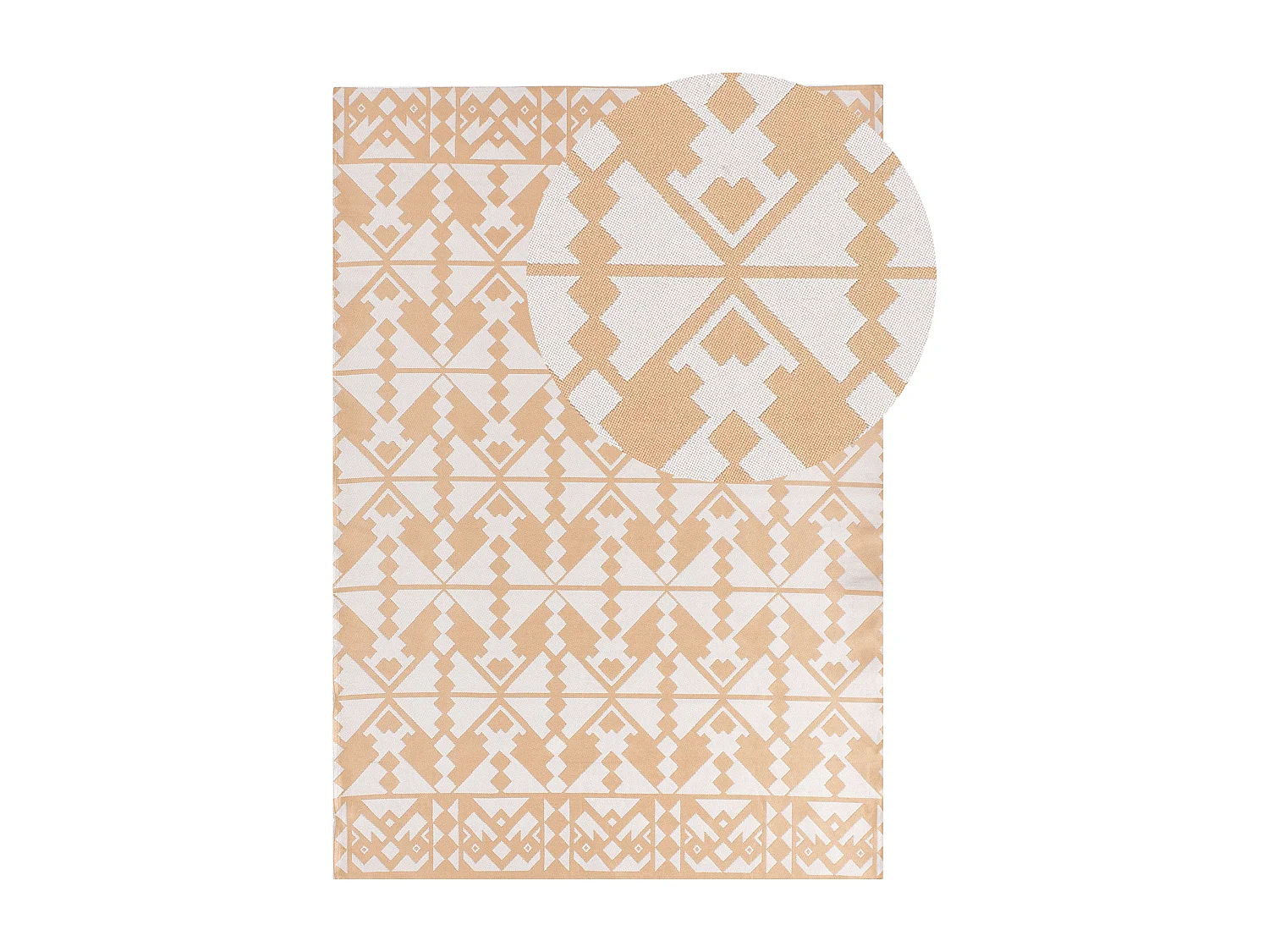 Tapis d'extérieur BALASORE Beige 160 x 230 cm