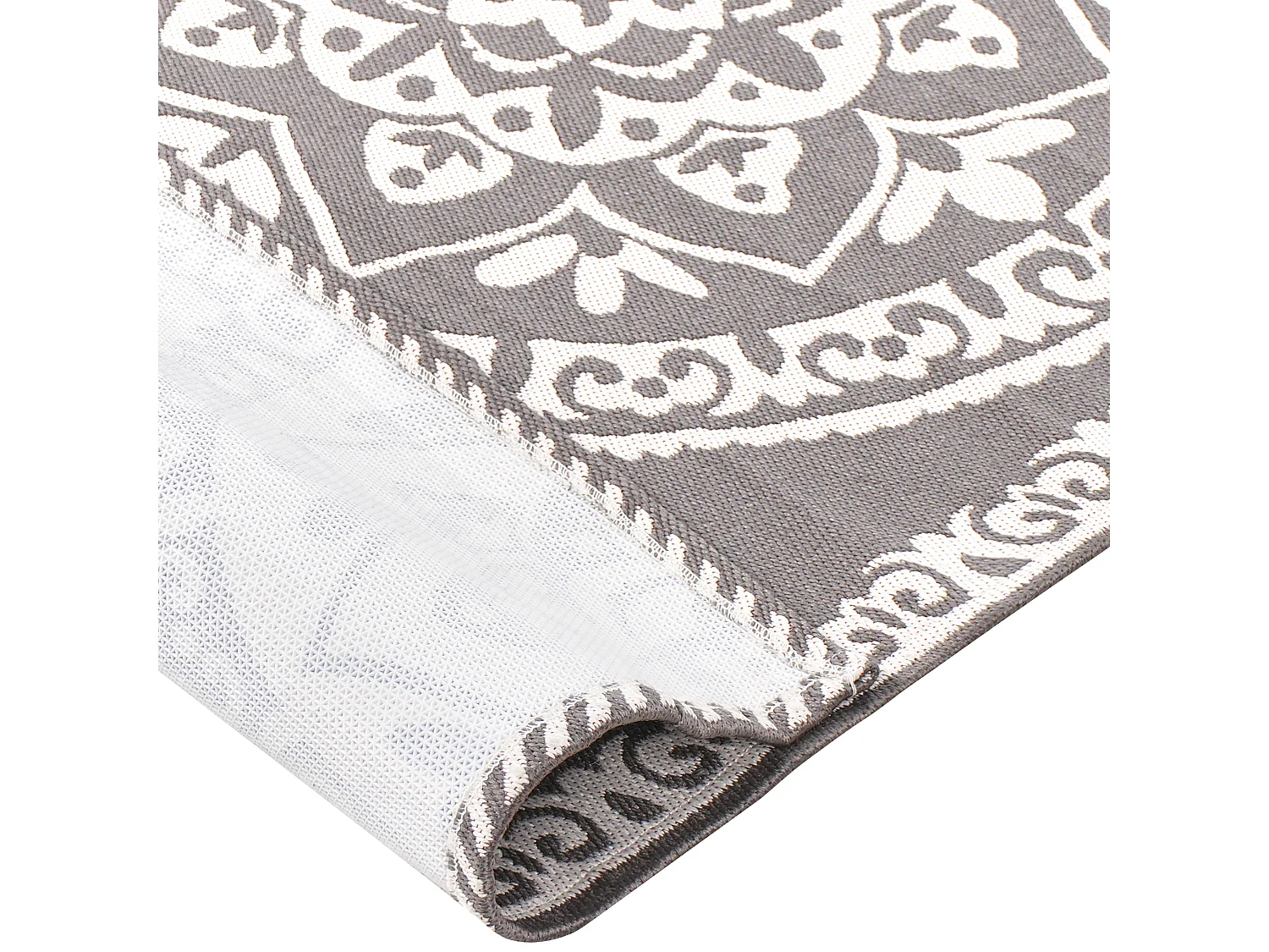 Tapis d'extérieur KOHIMA Gris 80 x 150 cm