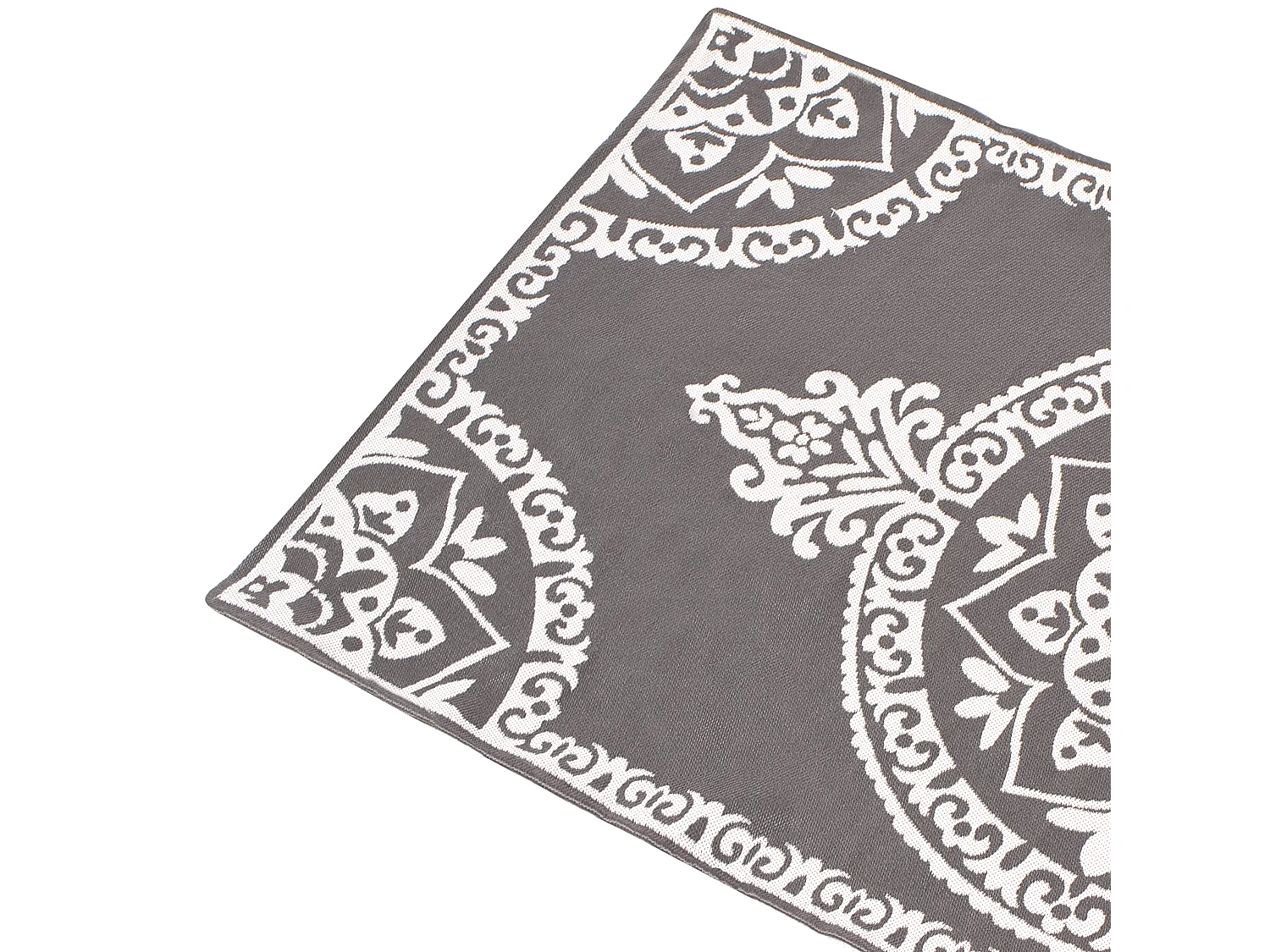 Tapis d'extérieur KOHIMA Gris 80 x 150 cm