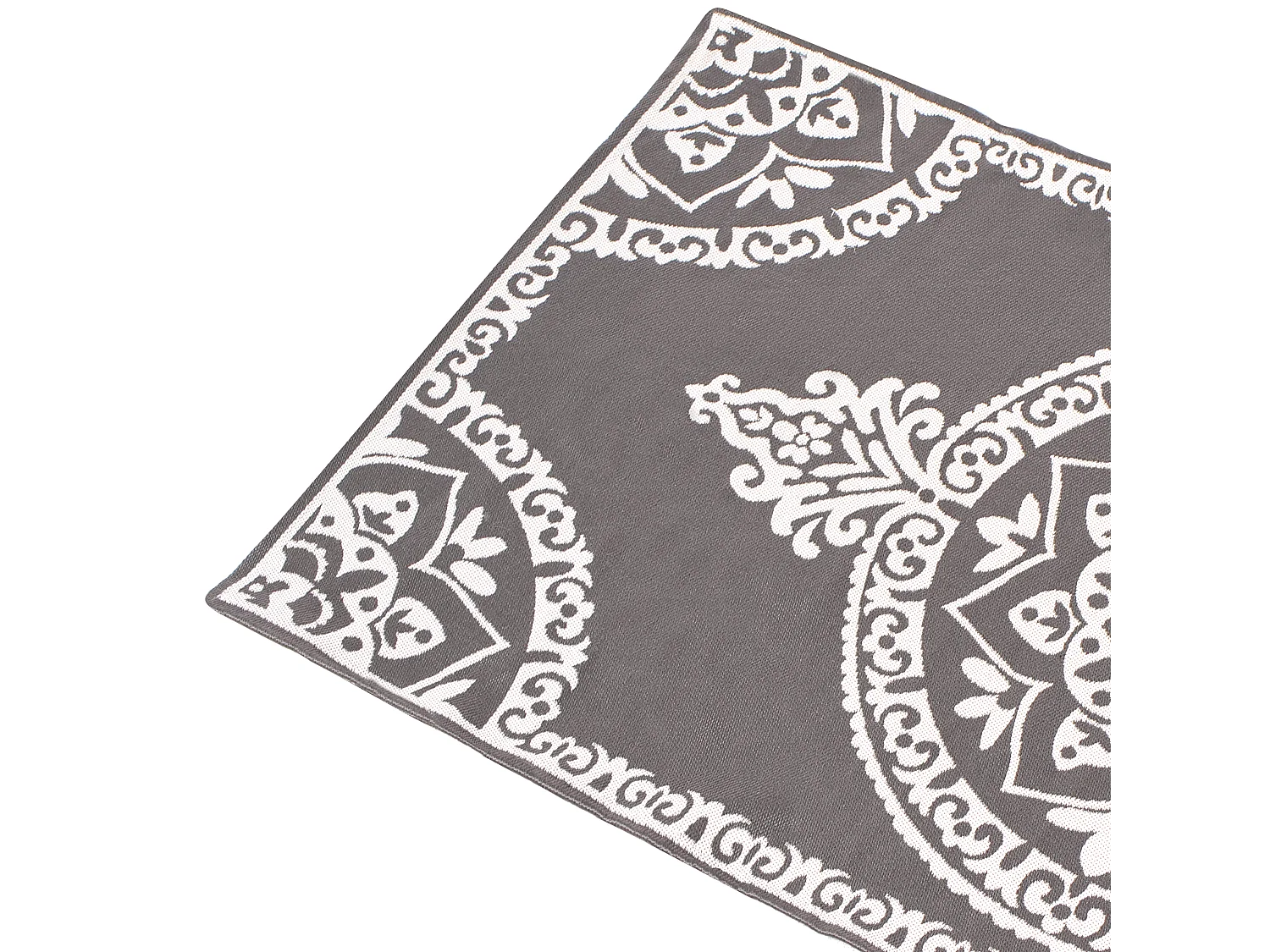 Tapis d'extérieur KOHIMA Gris 80 x 150 cm