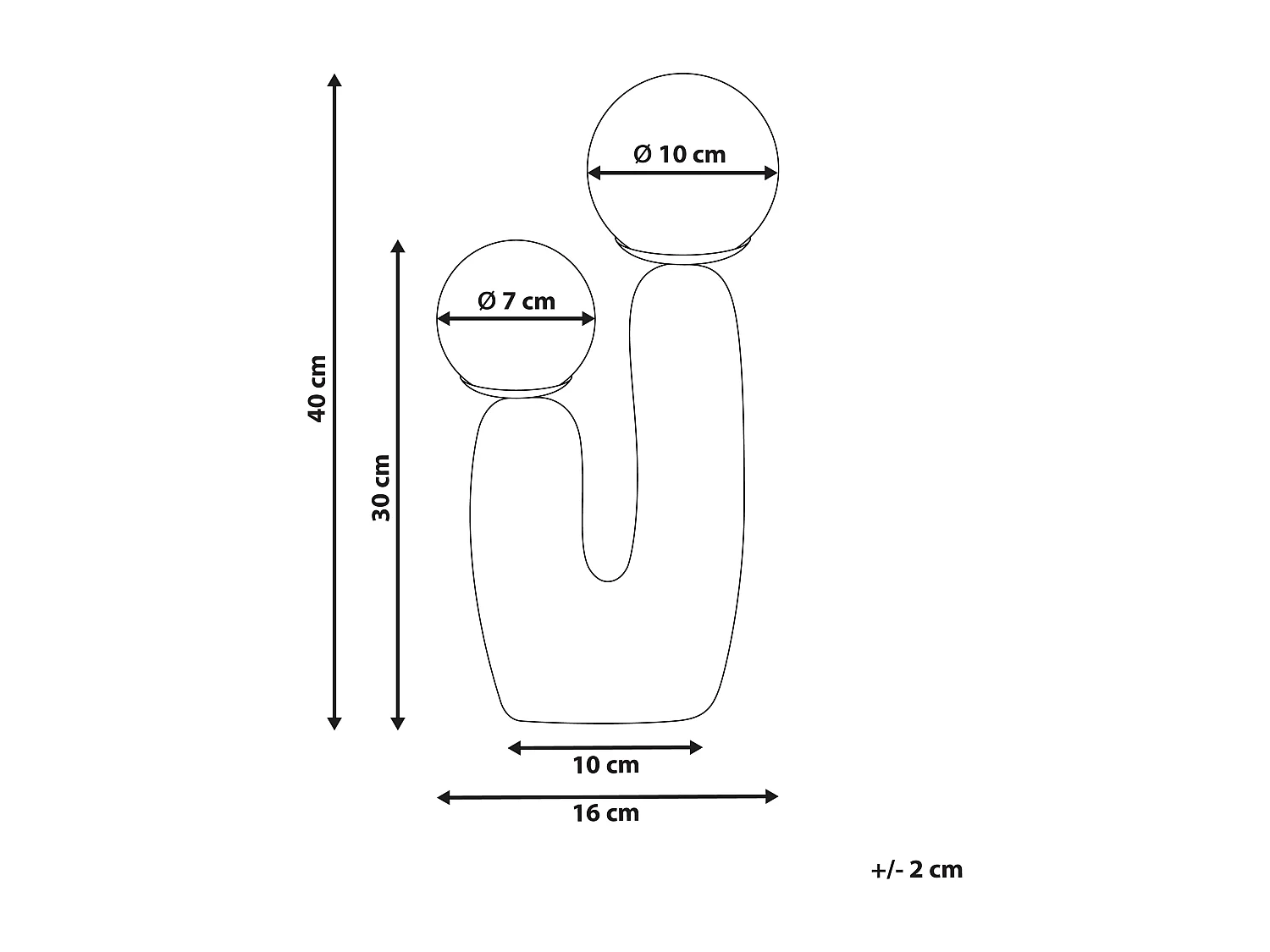 Lampe à poser TULUN Gris