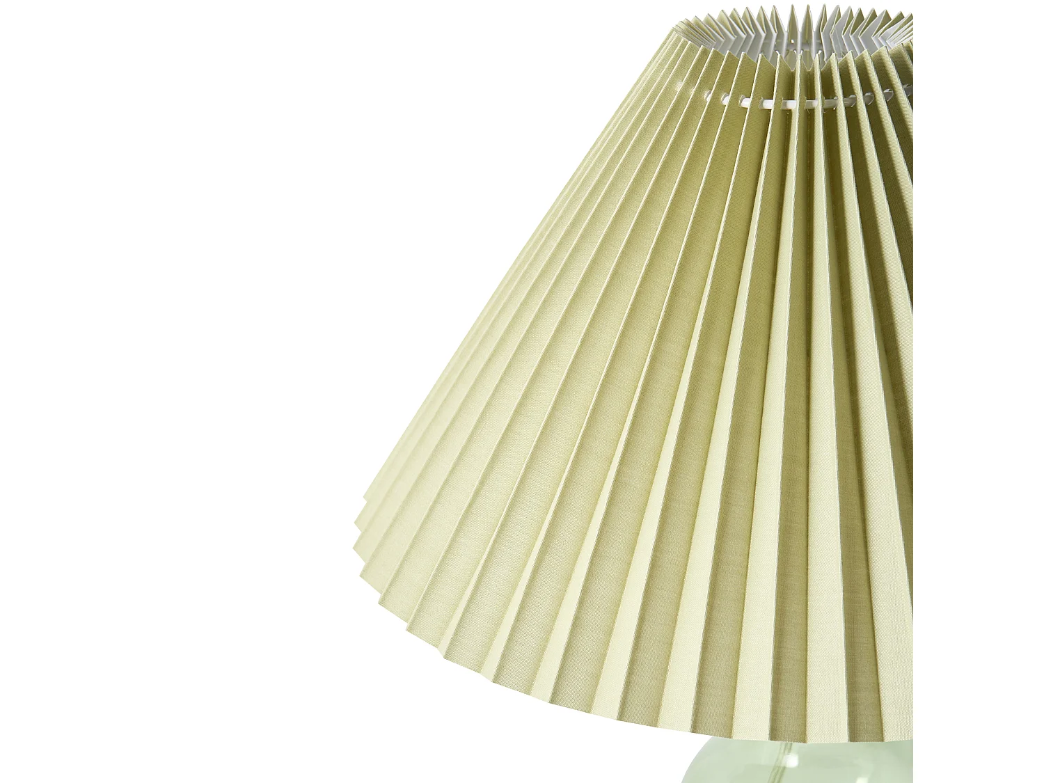 Lampe à poser SENGWA Verre Vert