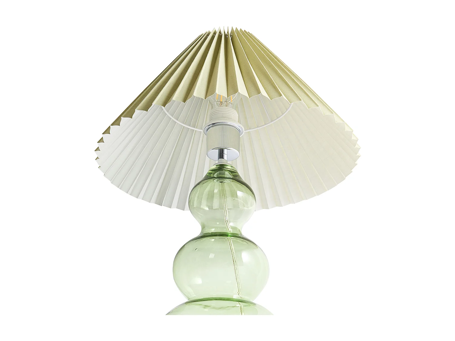 Lampe à poser SENGWA Verre Vert