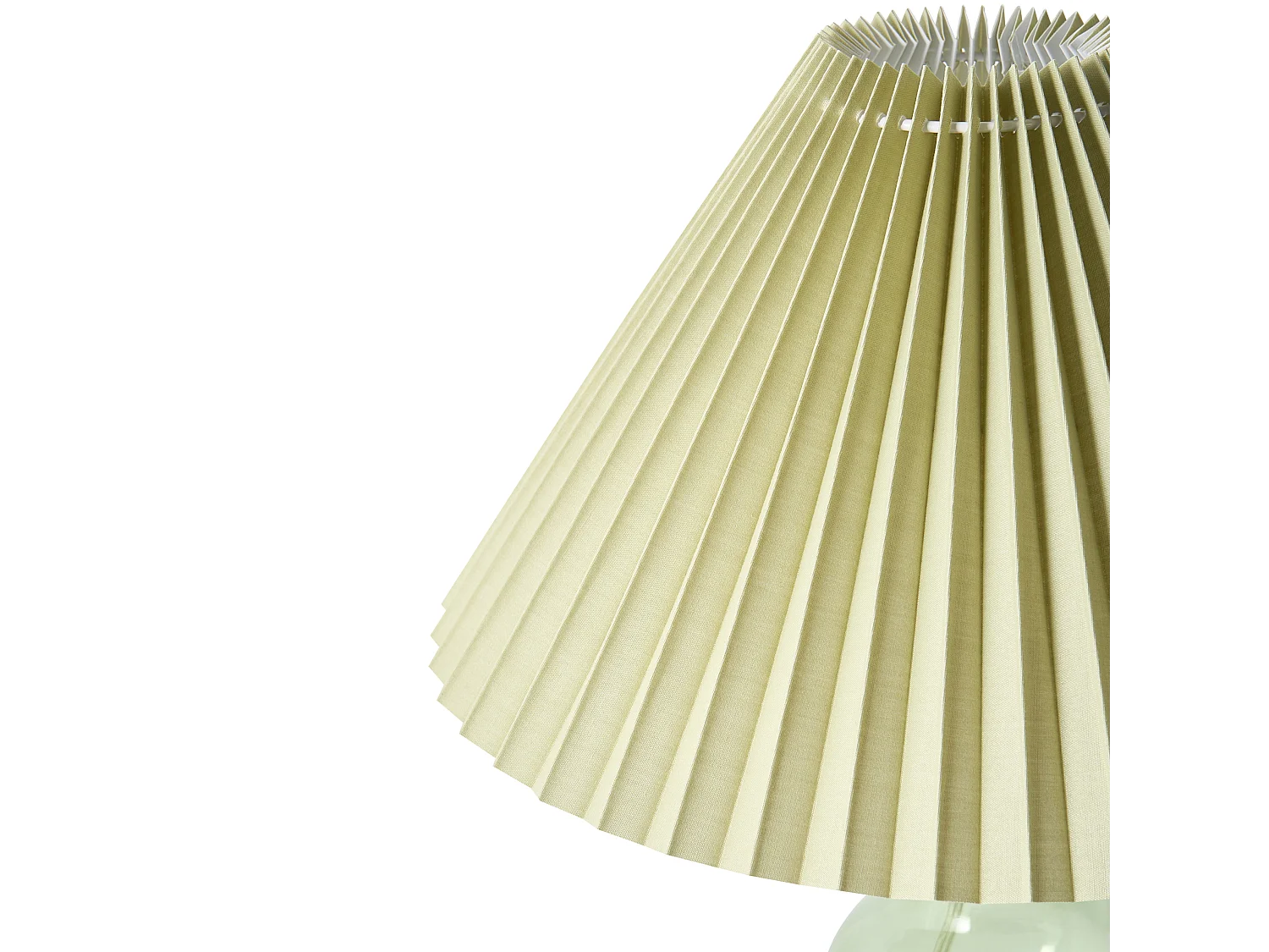 Lampe à poser SENGWA Verre Vert