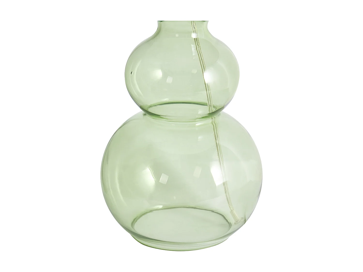 Lampe à poser SENGWA Verre Vert