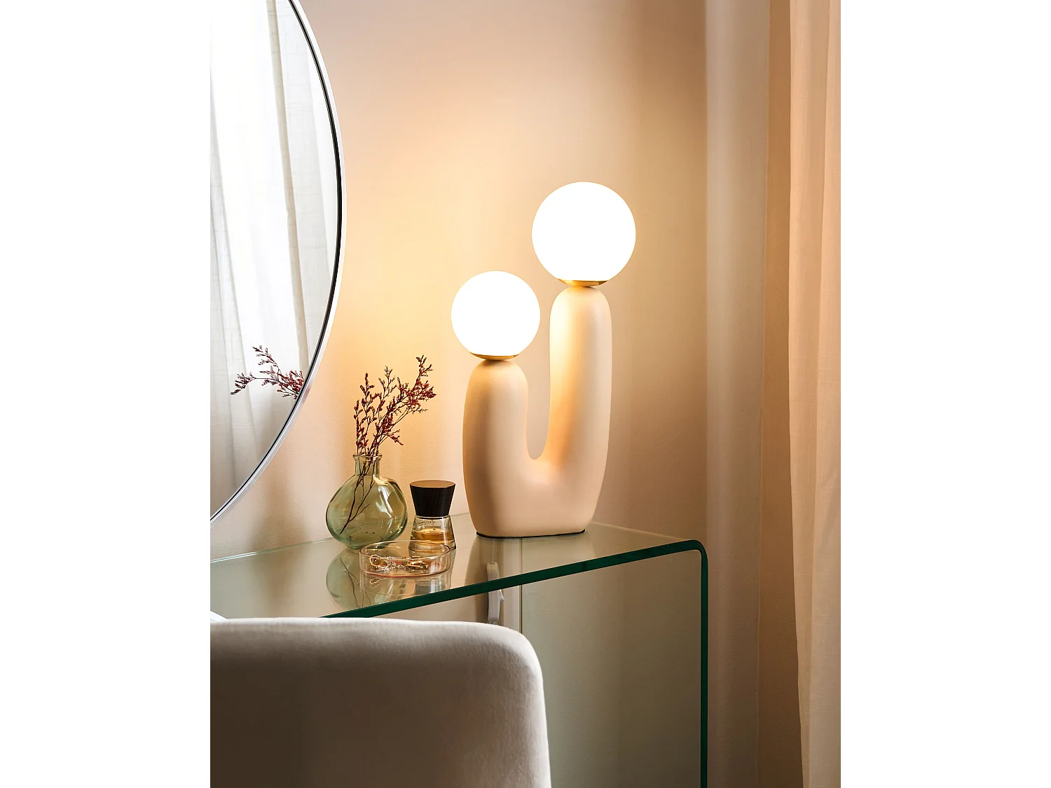 Lampe à poser TULUN Beige